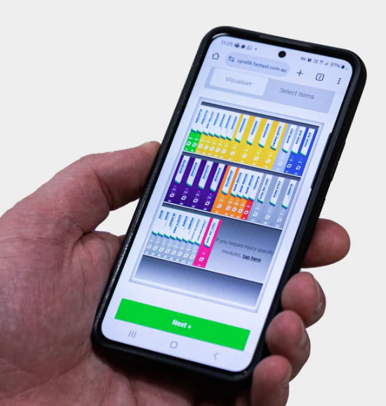 FastAid Easy-Refill™ Metal Cabinet First Aid Kit