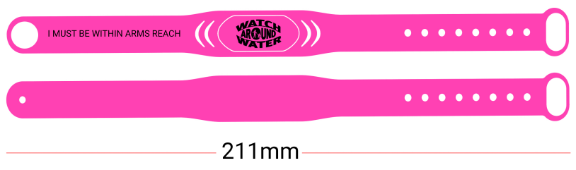 Watch Around Water RFID Wristbands
