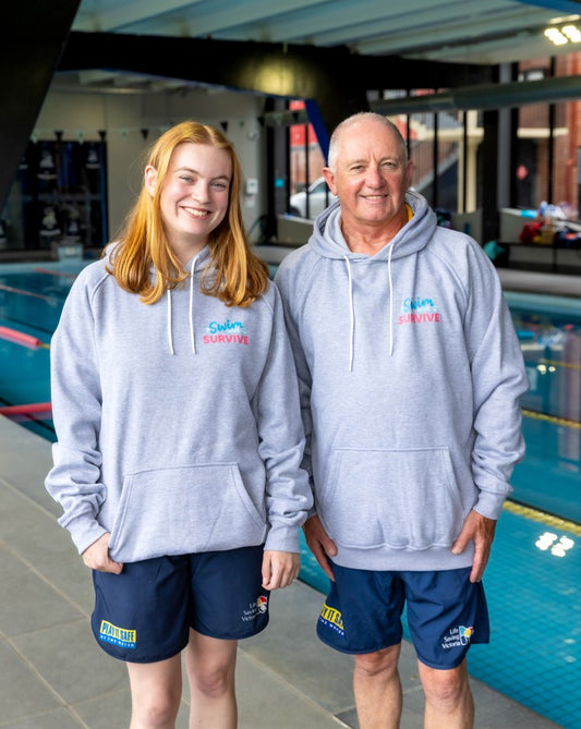 Swim & Survive Engine Swim Hoodies