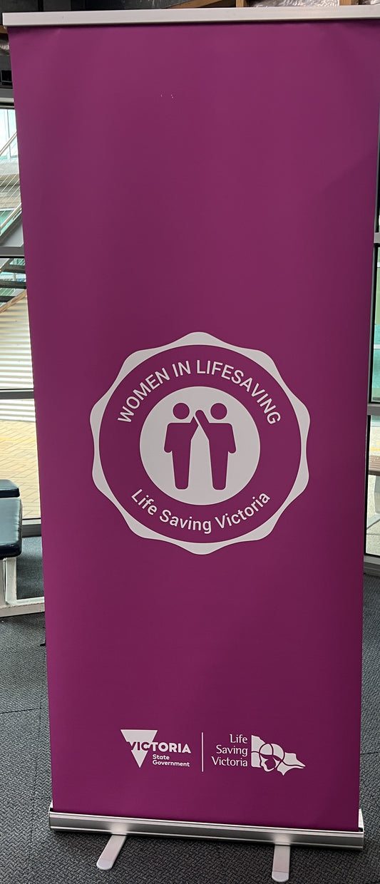 Women in Lifesaving Banner