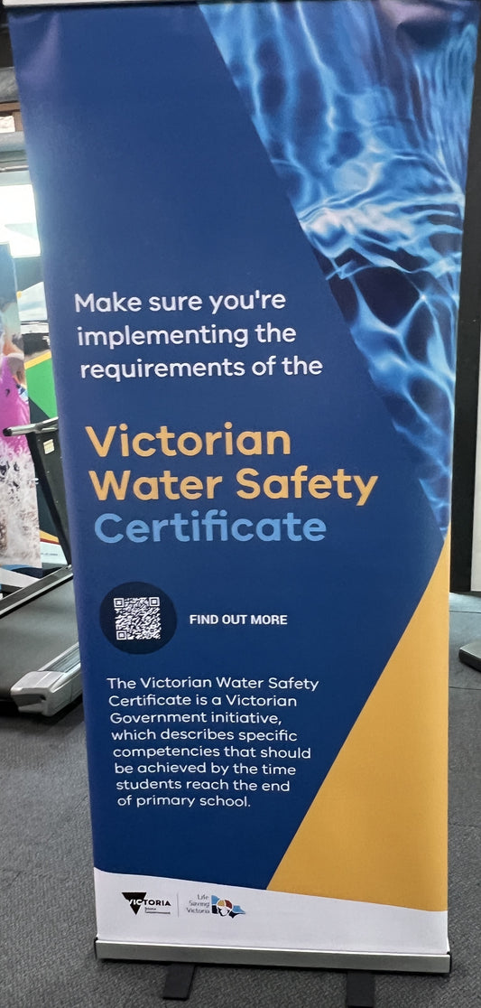 Victorian Water Safety Certificate Banner
