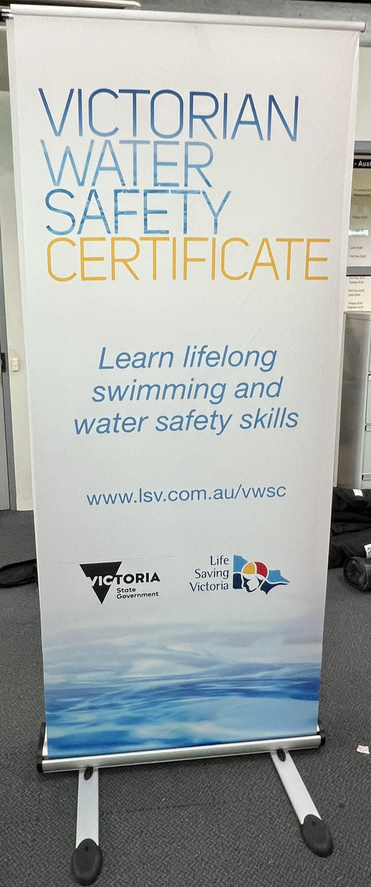 Vic Water Safety Certificate Banner