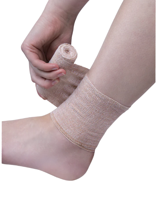 Crepe Bandage Heavy Height 10cm (Brown) Each