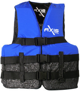 Axis L50S Ski Life Jacket Adult XXL - BLUE (60kg+)