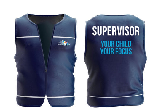 Pool Lifeguard Supervisor Bib
