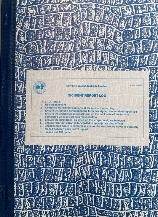 Log Book - Incident Report Log A4
