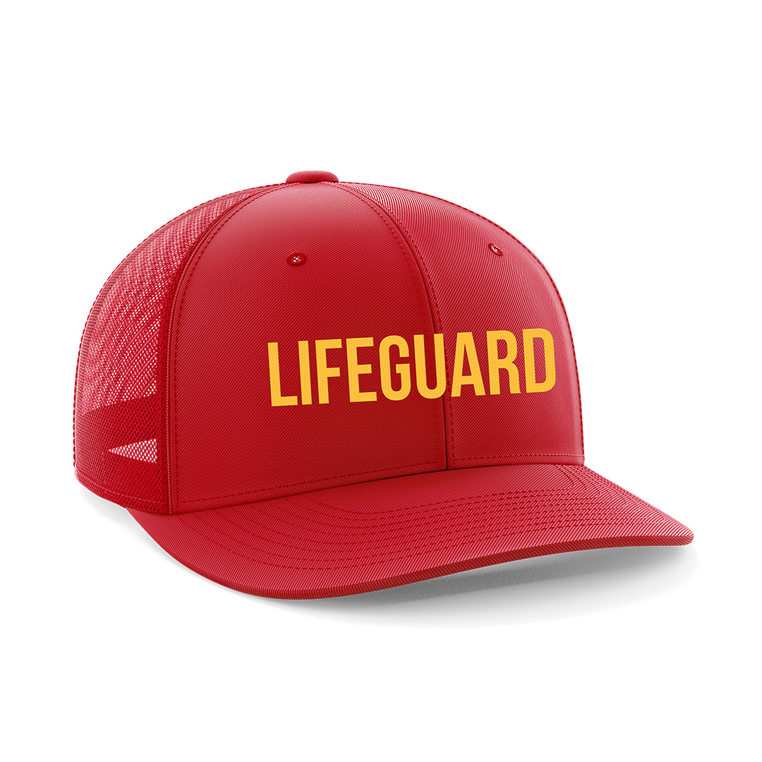 Pool Lifeguard Trucker Cap
