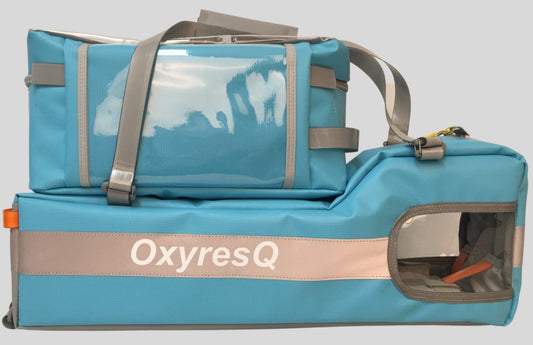 Oxygen Resuscitation Unit - OxyresQ (Blue) (EMPTY KIT)
